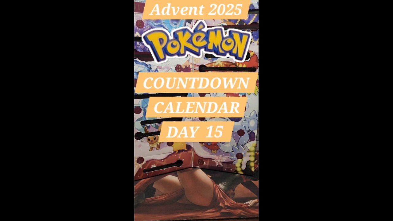 Advent Day 15 Pokémon Countdown Calendar