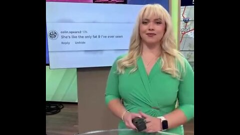 Thick, News Anchor Hottie Reads Her Fans' Troll Comments About Her Appearance