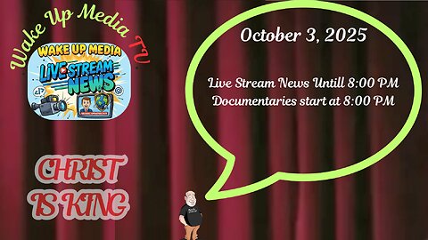 Wake Up Media TV Presents: Live News Feed