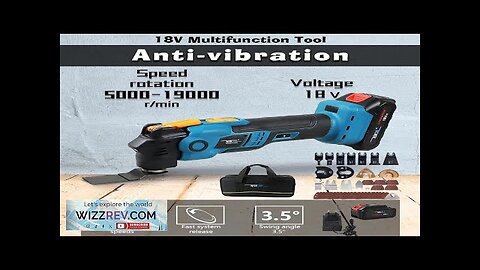 Newone Cordless 20V Quickrelease Oscillating Tool Multifunction tool Anti-Vibration Review