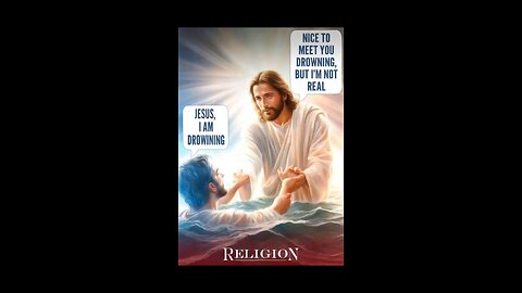 I mean if Jesus helps you swim then swim