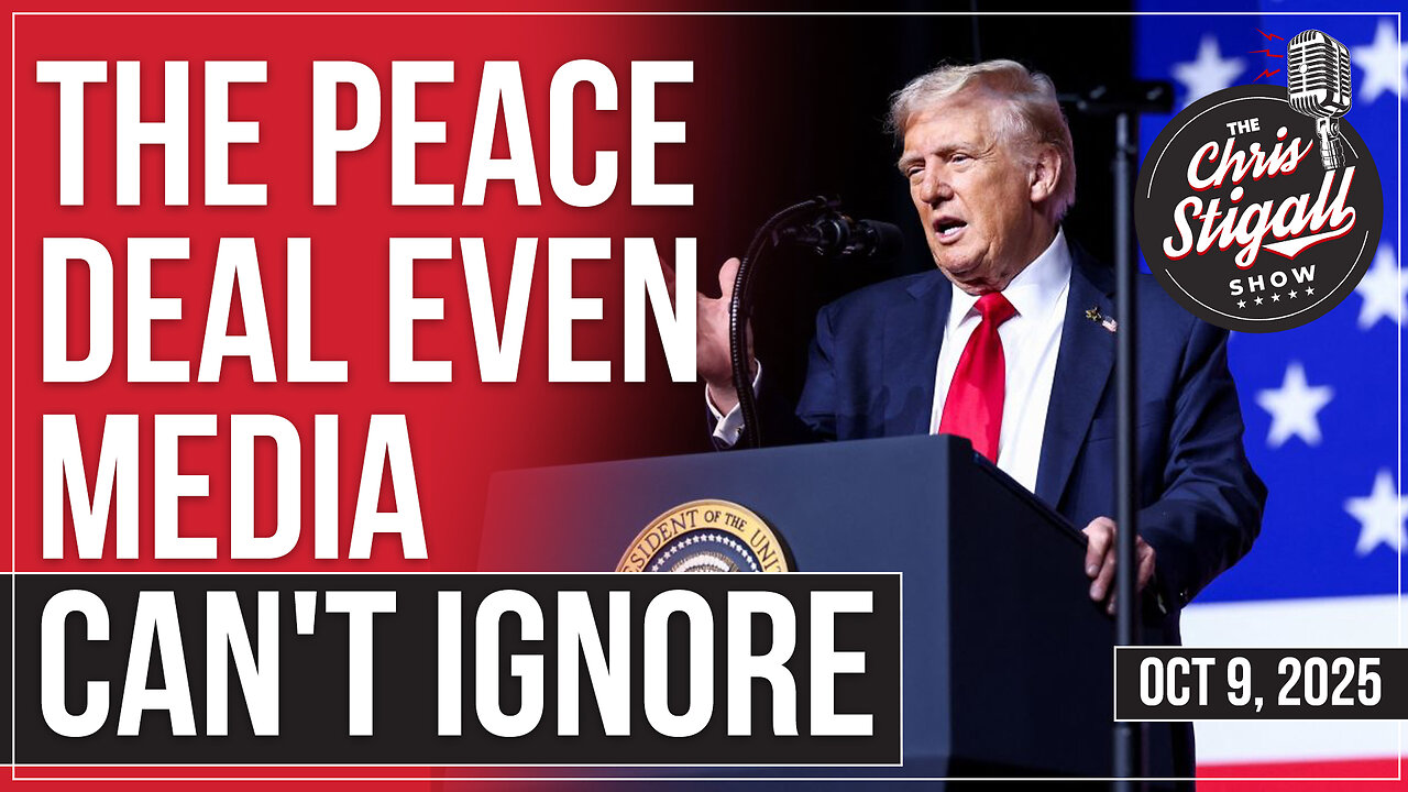 The Peace Deal Even Media Can't Ignore