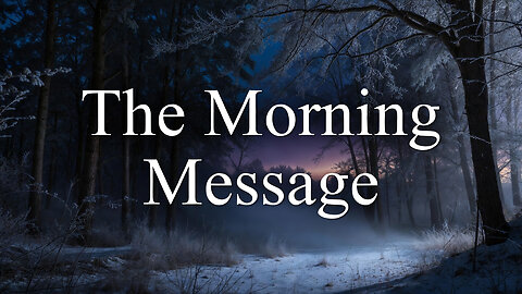 The Morning Message: Joshua 24.16 #newness #new #newyear #bible #morningbibleverse