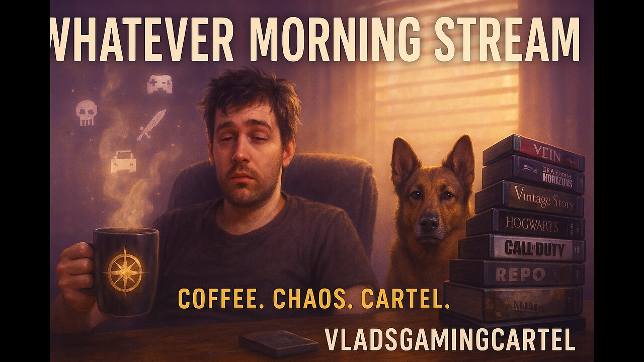 Whatever Morning Stream Vlad plays something #BadAtGaming