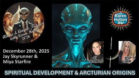 Aliens & Angels Live Podcast, December 28th, 2025 – Jay Skyrunner & Miya Starfire