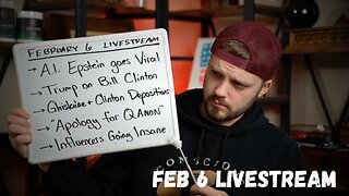 [2.6] Trump on Clinton, "Apology for QAnon", Viral AI Epstein, Woke Sports, Influencers Going Insane