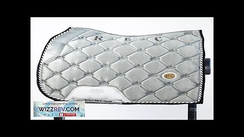 ROYAL EQUESTRIAN DRESSAGE SADDLE PAD SILVER FULL Review