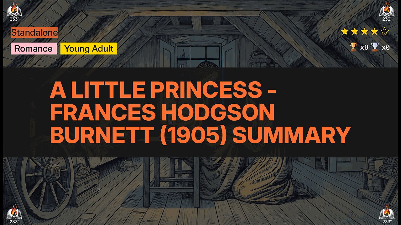 A Little Princess - Frances Hodgson Burnett (1905) Summary
