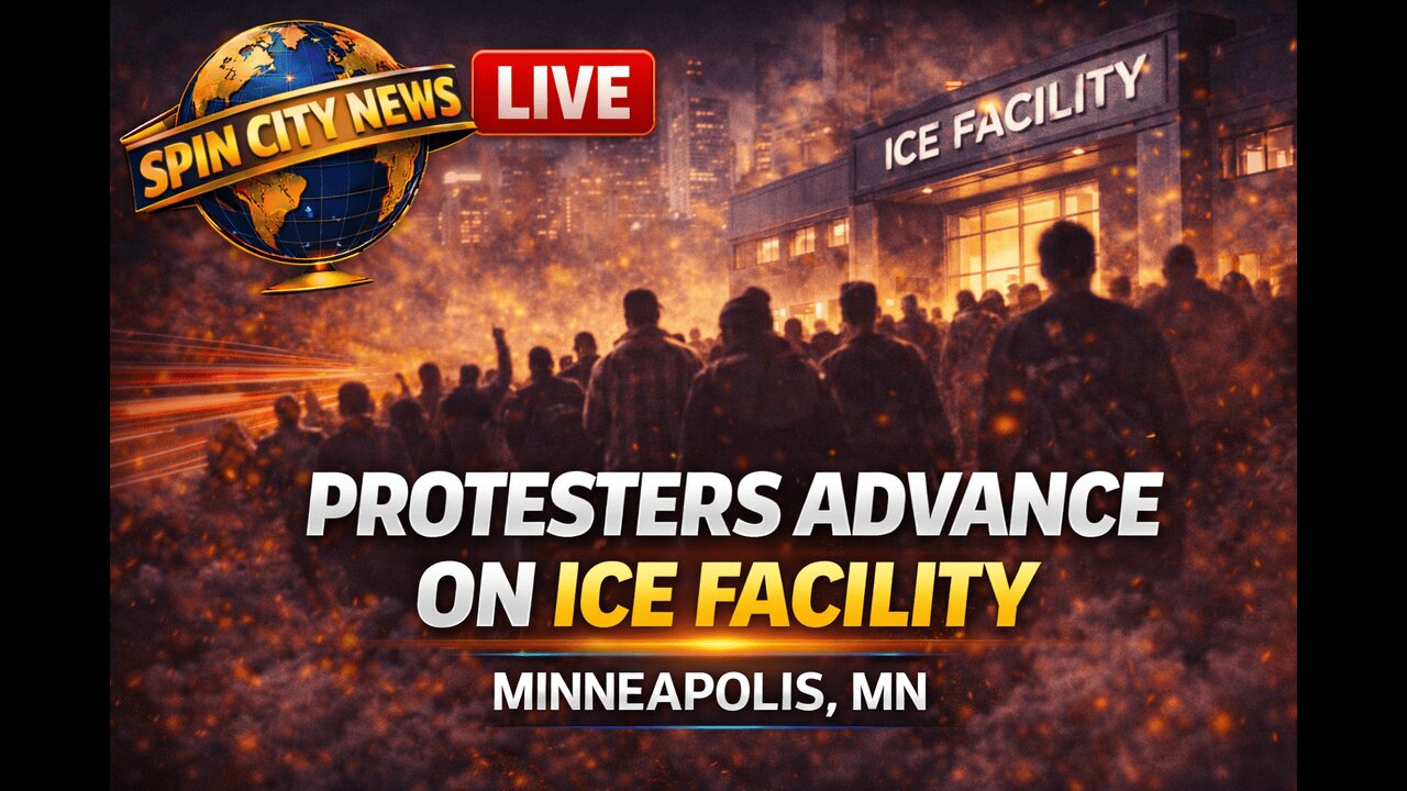 Live: Protesters Move To the ICE Facility in Minneapolis