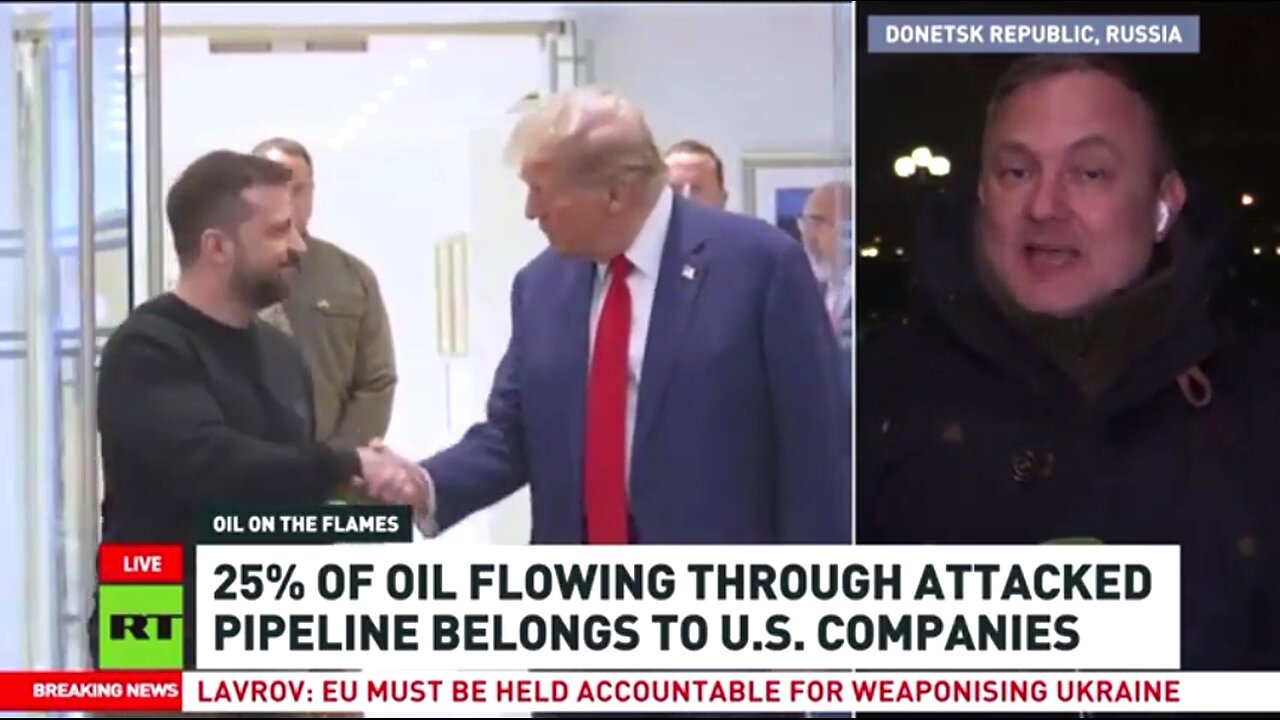 ZELENSKY ORDERS DRONE STRIKE ON CASPIAN PIPELINE ~ OIL 💥