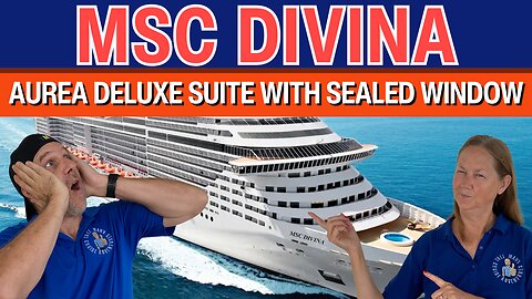 MSC Divina Aurea Deluxe Suite With Sealed Window Cabin 11006 | Tall Man's Cruise Adventures