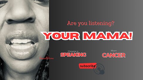 Your mama . Are you listening?