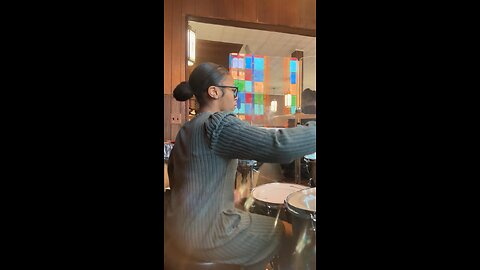 Kiki⭐️ On Drums 🥁 #praisebreak #playitgirl