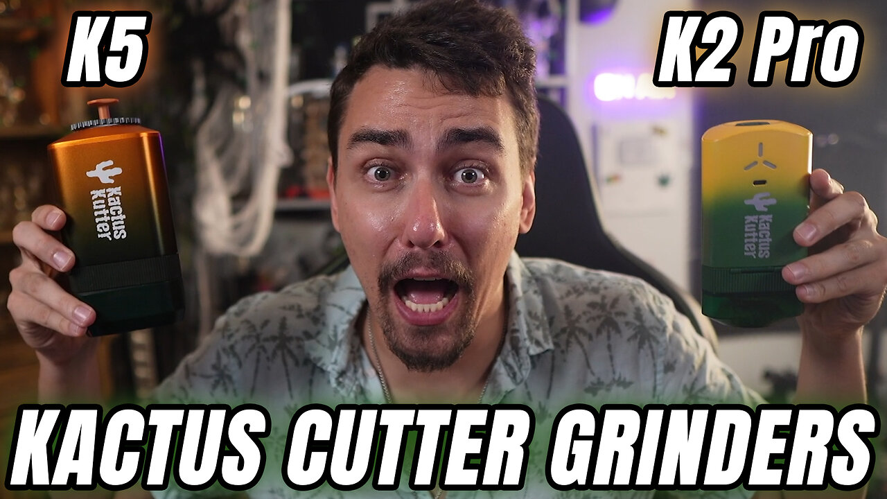 Testing Kactus Kutter Electric Grinders for Weed!!!