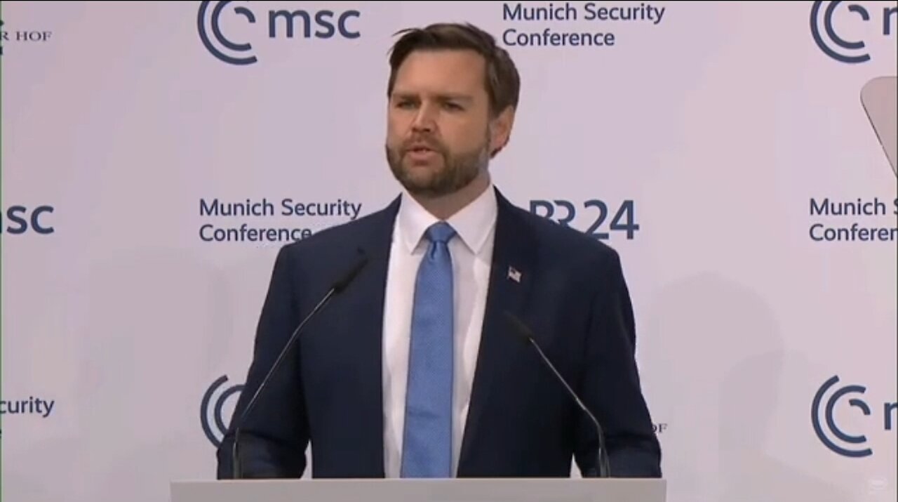 JD Vance to Europe: There's A New Sheriff In Town!