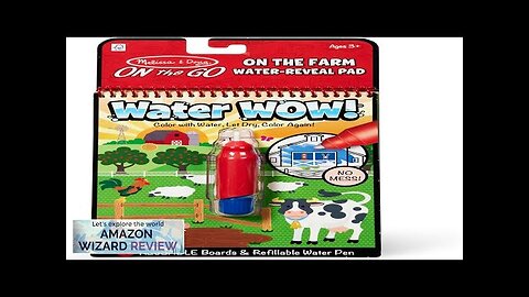 Melissa & Doug Water Wow! On The Farm Stocking Stuffers Children's Review