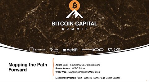 Mapping the Path Forward | Plan ₿ Week