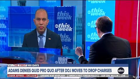 Rep Hakeem Jeffries Complains Trump Didn't Bring Down Biden's High Prices Yet