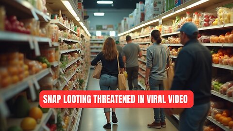 SNAP Looting Threatened in Viral Video