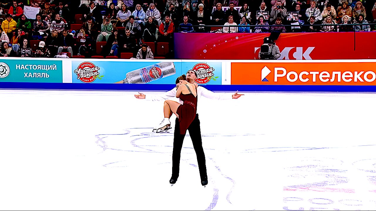 Anastasia MISHINA🇷🇺🥇 & Alexandr GALLIAMOV🇷🇺🥇Pairs Free Skate Highlights 2025 Russian Championships (1TV.4K)