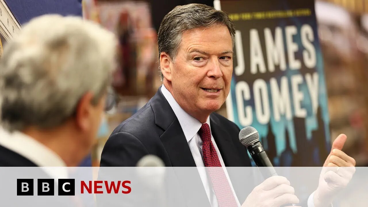 Former FBI director James Comey indicted on two charges | BBC News