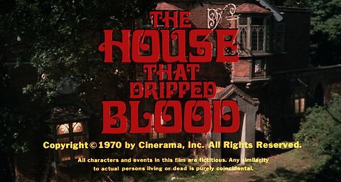 The House That Dripped Blood (1971)