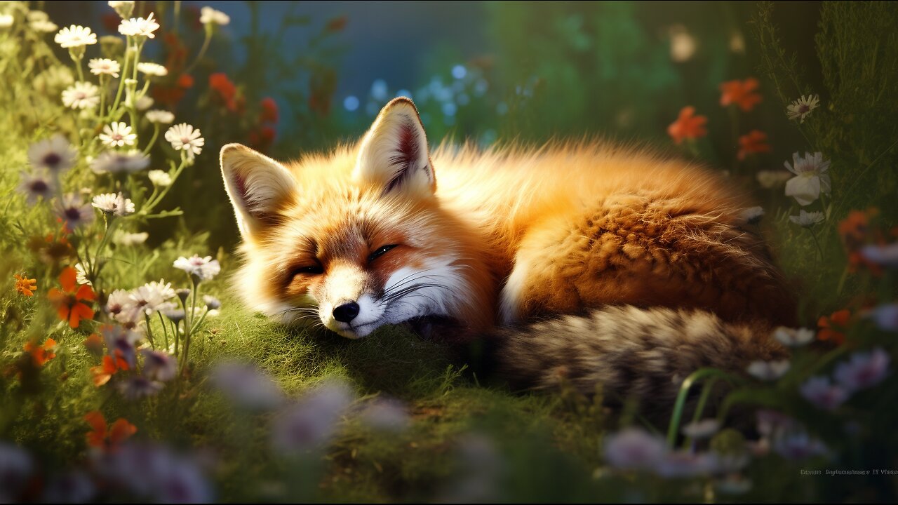 Sounds of Nature | Relaxing Music for Fox Lovers || #echoesofrelaxation