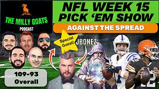 NFL Week 15 Pick 'em Contest Breakdown with Special Guest - JBonez