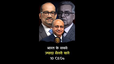 Top 10 Highest Paid Indian CEOs. #shorts #rich #ceo #india #2025