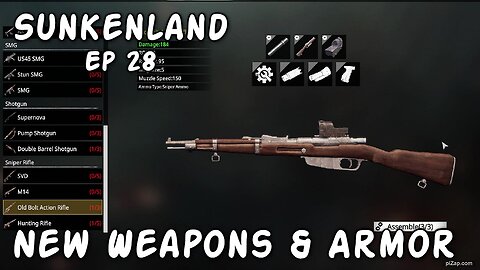 New Weapons & Armor / Sunkenland Ep 28