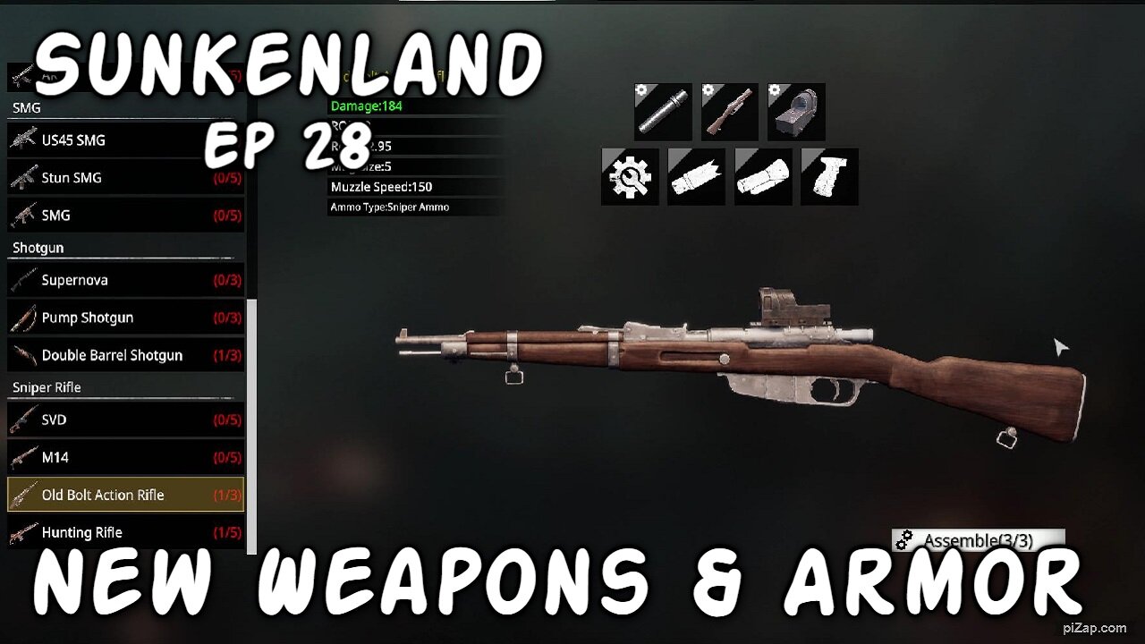 New Weapons & Armor / Sunkenland Ep 28