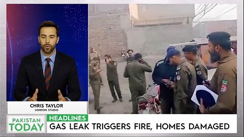 GAS LEAK TRIGGERS FIREHOMES DAMAGED