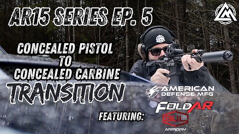 Concealed Carry Pistol to Carbine Transition Ft. FoldAR