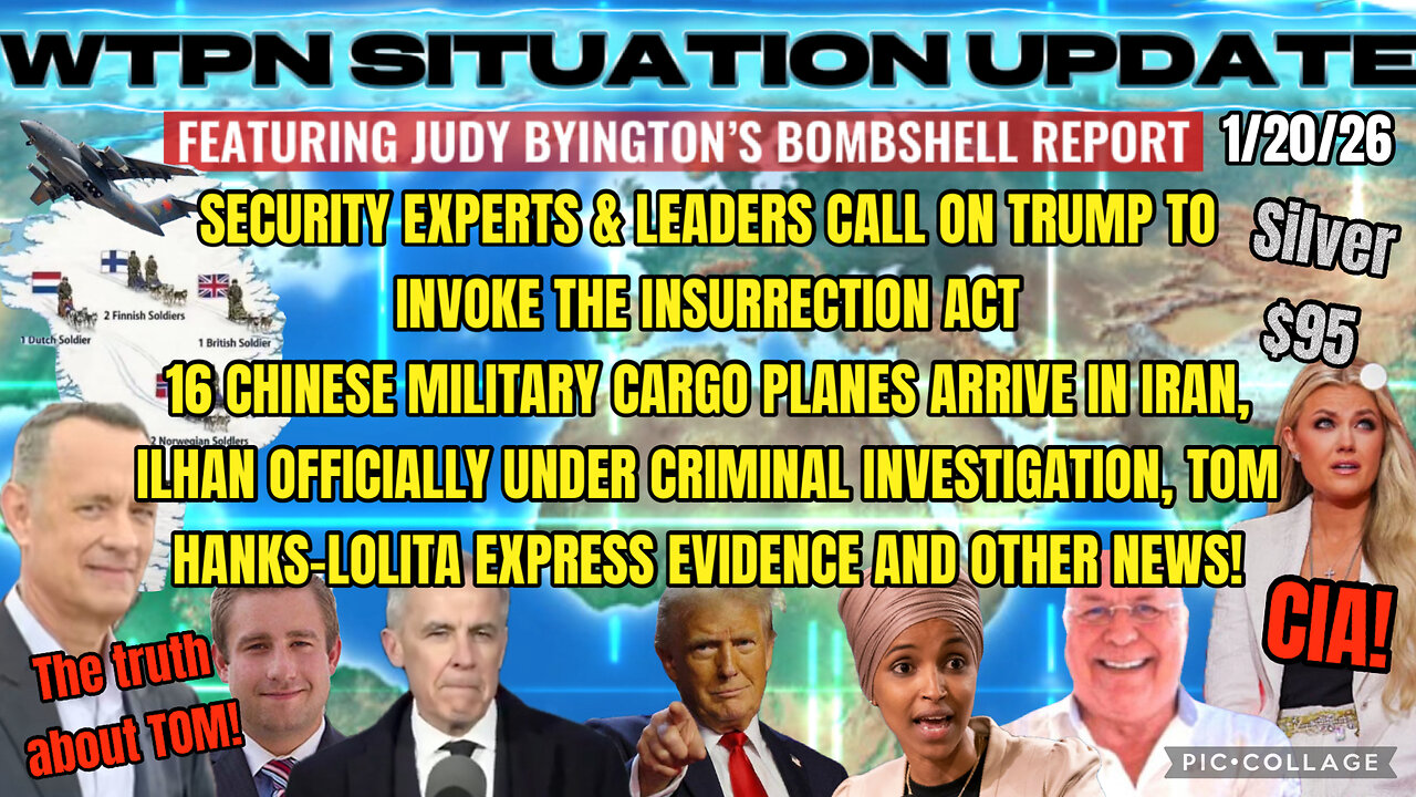 WTPN SITUATION UPDATE FEATURING RESTORED REPUBLIC 1/20/26