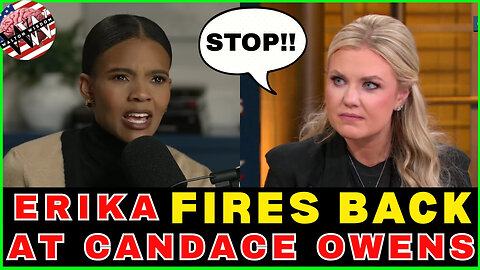 Erika Kirk RESPONDS To Candace Owens ACCUSATIONS