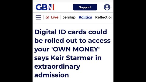 No Digital ID no money is coming to UK. Heres a full 15 minute explanation of what this will mean.