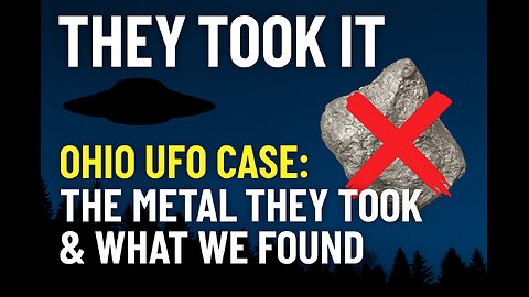 Ohio UFO Case: The Metal They Took & What We Found | LIVE HD