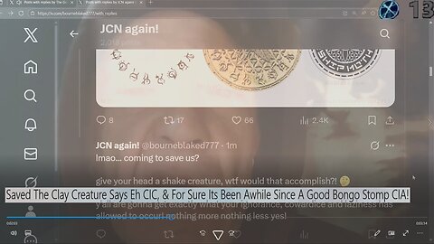 Saved The Clay Creature Says Eh CIC, & For Sure Its Been Awhile Since A Good Bongo Stomp CIA!