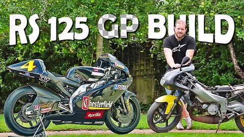 Part 1 - Building a Two-Stroke Race Replica Aprilia RS 125 Old Body New Chassis Conversion