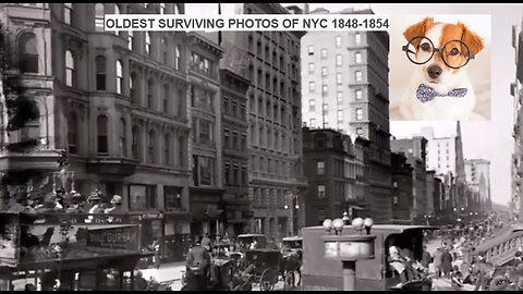 OLDEST SURVIVING PHOTOS OF NYC 1848-1854