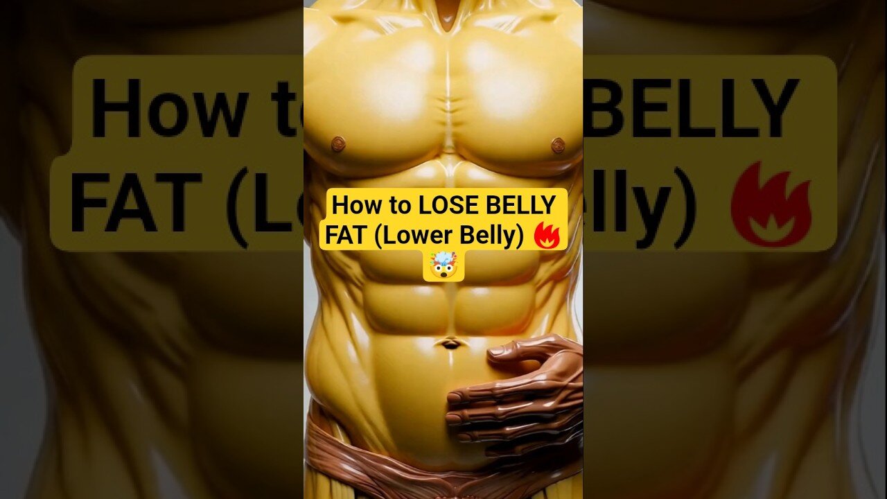 How To LOSE LOWER BELLY FAT FAST 🔥🤯 | Proven Fat Loss Tips That Actually WORK! #Shorts #Fitness
