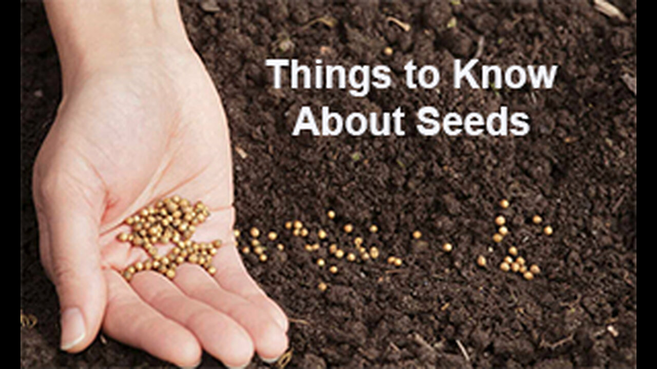 PFTTOT Part 471 Things to Know About Seeds