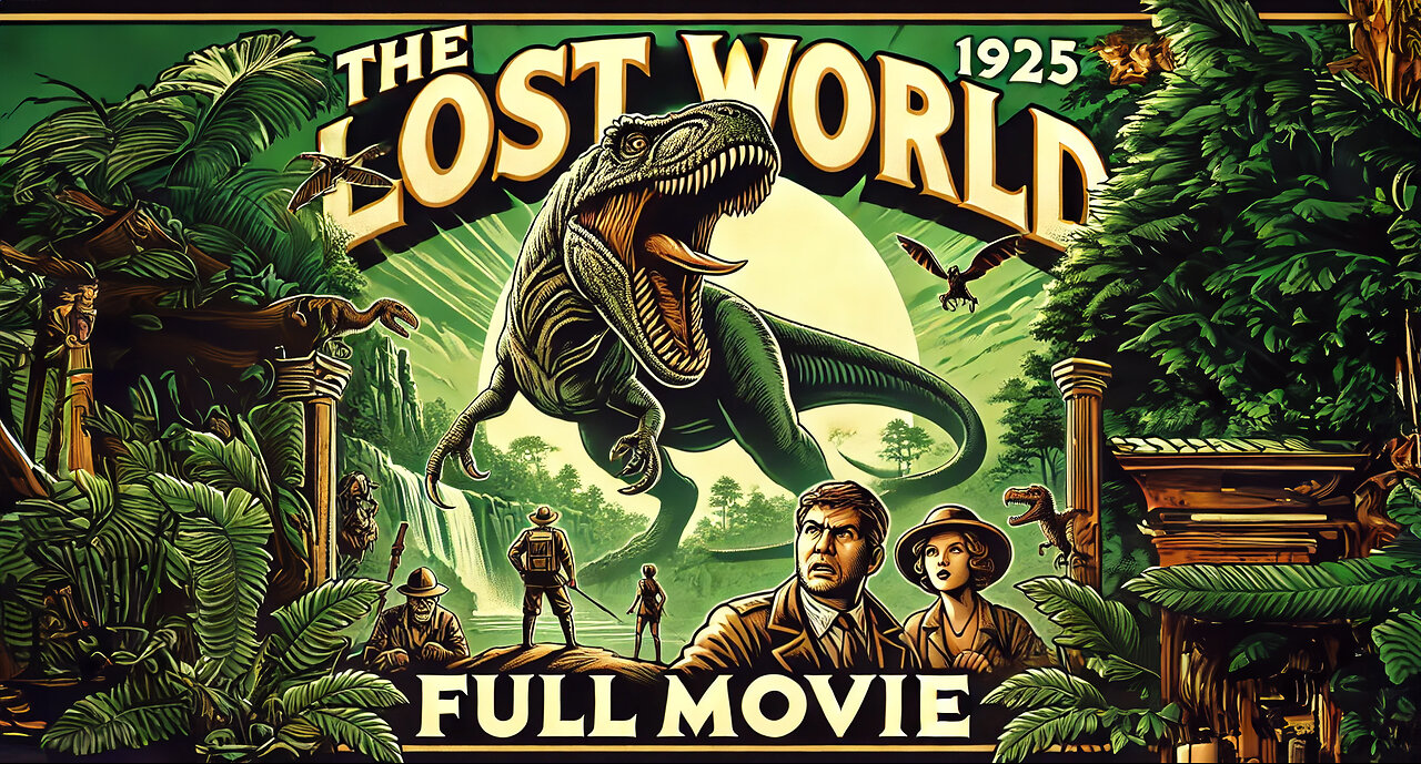 The Lost World (1925) | Full Restored Movie | 1080P BluRay | Silent Film