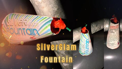 Die Grenze - Weco - Cat 1 Vuurwerk - Silver Glam - Fountain