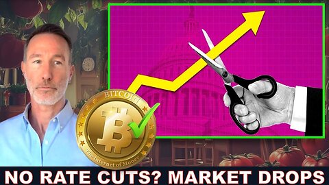 BITCOIN, INFLATION & RATE CUT WORRIES. MARKET DROPS. LIVE GIVEAWAY.