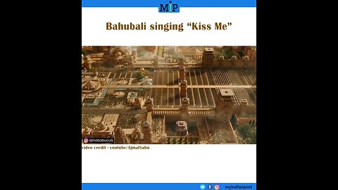 Bahubali singing Kiss Mee