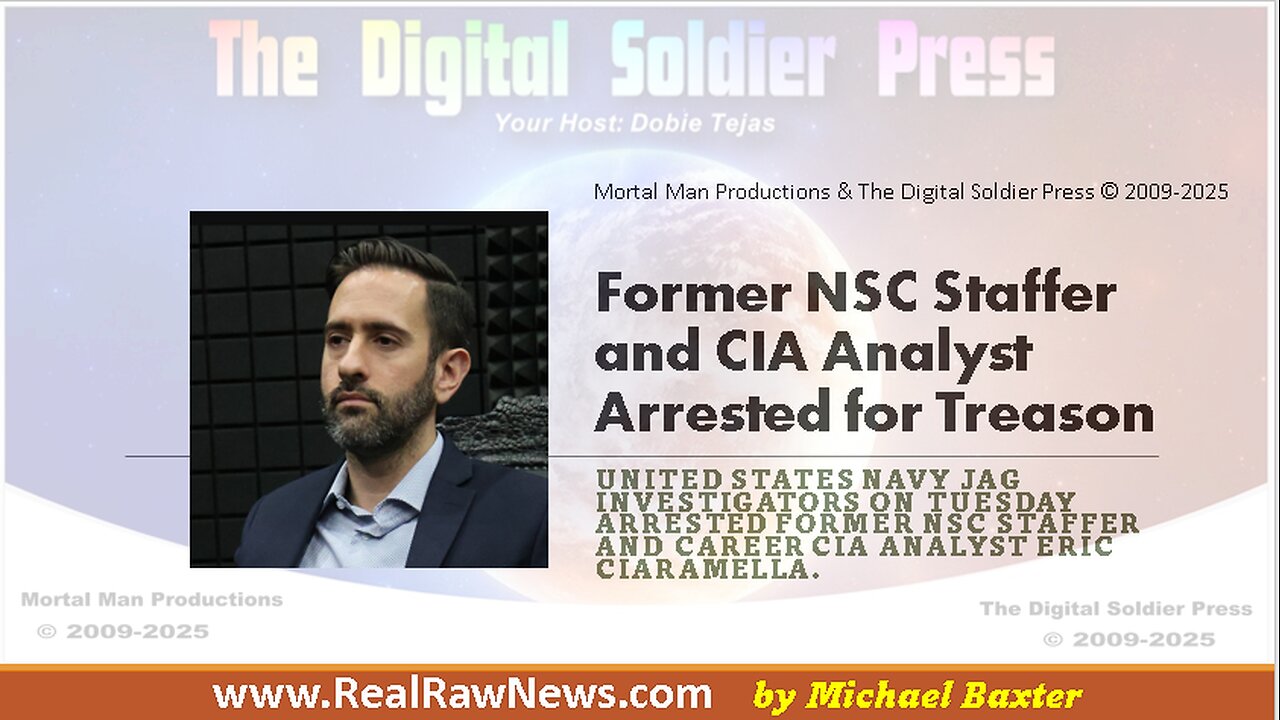 Former NSC Staffer and CIA Analyst Arrested for Treason