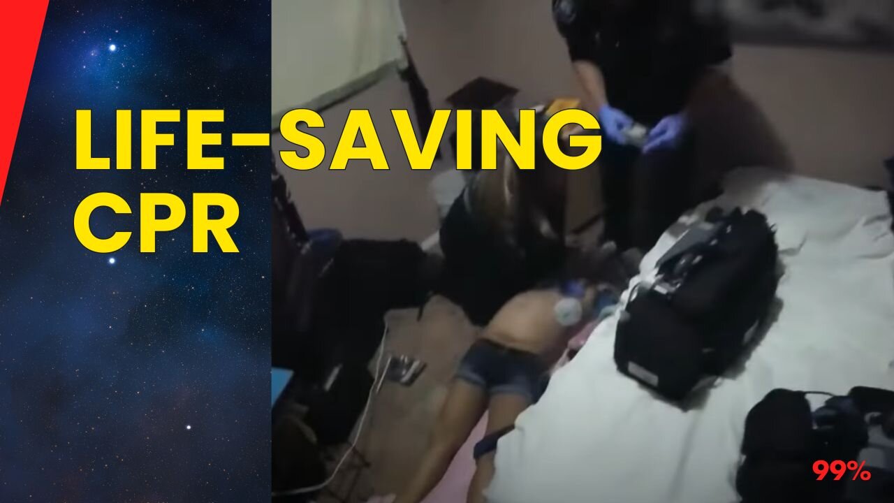 Paramedics Perform Life-Saving CPR on Clinically Dead Patient: Intense Emergency Response