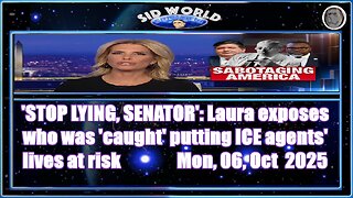 'STOP LYING, SENATOR' Laura exposes who was 'caught' putting ICE agents' lives at risk