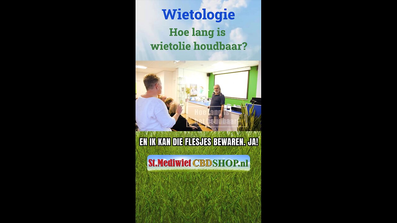 Hoe lang blijft wietolie goed?